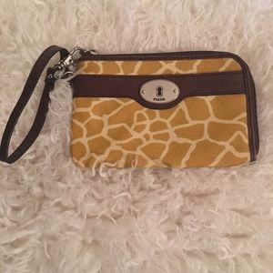 Fossil Keyper Wristlet • EUC